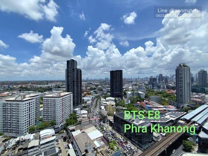 รูป สตูดิโอ | 1 ห้องน้ำ | BTS Phra Khanong | 37 ตร.ม. | 18,000 บาท/เดือน | ชั้น 27 — Sky Walk Residences กรุงเทพฯ - รูปที่ 1/5