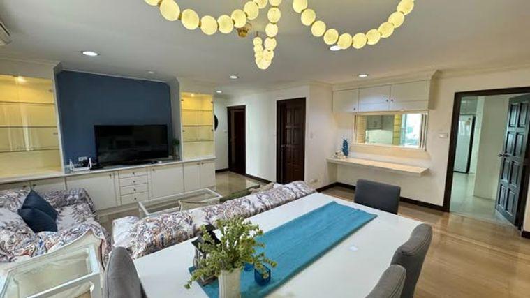 รูป 3 ห้องนอน | 3 ห้องน้ำ | BTS Phrom Phong | 164 ตร.ม. | 70,000 บาท/เดือน | ชั้น 11 — Richmond Palace กรุงเทพฯ - รูปที่ 1/5
