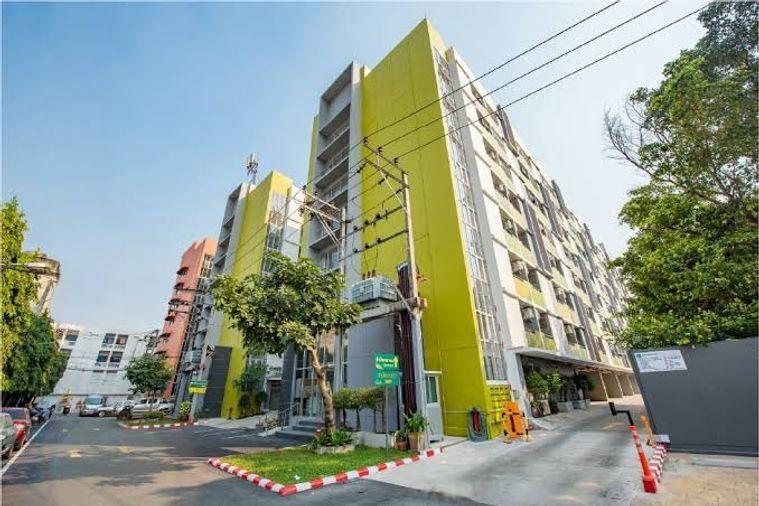 รูป 1 ห้องนอน | 1 ห้องน้ำ | MRT Lak Song | 24 ตร.ม. | 8,000 บาท/เดือน | ชั้น 4 — Bangkae City Condo กรุงเทพฯ - รูปที่ 1/8