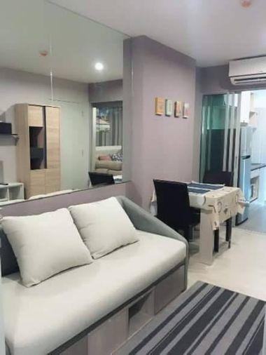รูป 1 ห้องนอน | 1 ห้องน้ำ | BTS Samrong | 28 ตร.ม. | 13,000 บาท/เดือน | ชั้น 8 — Sukhumvit 113 กรุงเทพฯ - รูปที่ 2/5