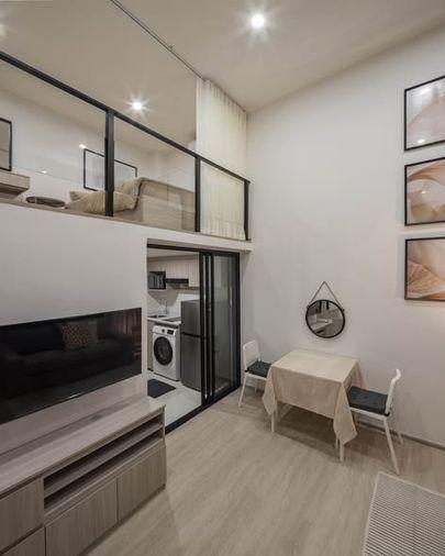 picture 1Bed | 1Bath | BTS Sai Luat | 23sqm | THB 16,000/mo | Fl.11 — Origin Plug And Play E22 Bangkok - 4/5