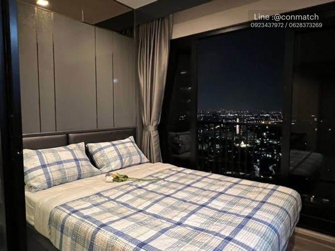 รูป 1 ห้องนอน | 1 ห้องน้ำ | MRT Phra Nang Klao Bridge | 31 ตร.ม. | 13,000 บาท/เดือน | ชั้น 39 — The Politan Rive กรุงเทพฯ - รูปที่ 1/3