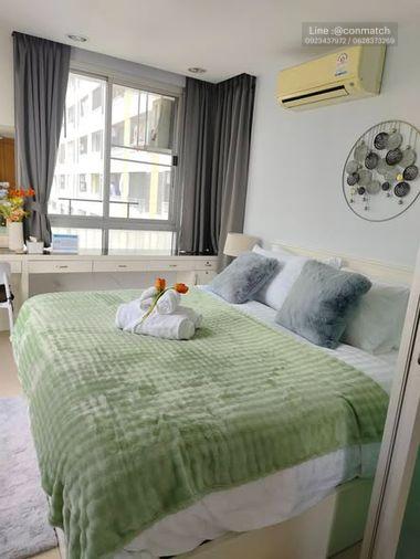 รูป 1 ห้องนอน | 1 ห้องน้ำ | BTS Saphan Taksin | 38 ตร.ม. | 13,000 บาท/เดือน | ชั้น 11 — The Station Condo กรุงเทพฯ - รูปที่ 1/5