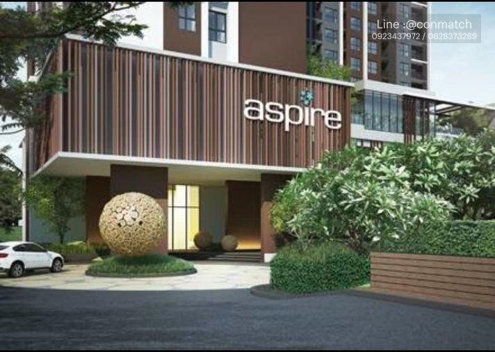 รูป 1 ห้องนอน | 1 ห้องน้ำ | Yaek Nonthaburi 1 | 30 ตร.ม. | 7,000 บาท/เดือน | ชั้น 5 — Aspire Rattanatibet 1 กรุงเทพฯ - รูปที่ 1/10