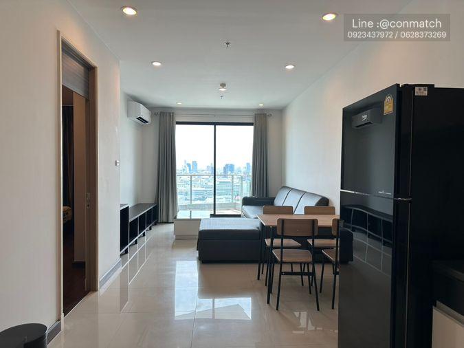 รูป 1 ห้องนอน | 1 ห้องน้ำ | BTS Ratchathewi | 63 ตร.ม. | 23,000 บาท/เดือน | ชั้น 21 — Supalai Premier Ratchathewi กรุงเทพฯ - รูปที่ 1/10