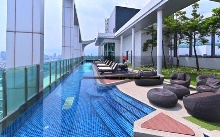 รูป 1 ห้องนอน | 1 ห้องน้ำ | MRT Huai Khwang | 36 ตร.ม. | 15,000 บาท/เดือน | ชั้น 20 — Life Ratchadapisek กรุงเทพฯ - รูปที่ 5/10