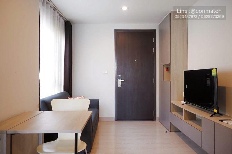 รูป 1 ห้องนอน | 1 ห้องน้ำ | BTS Samrong | 28 ตร.ม. | 9,000 บาท/เดือน | ชั้น 7 — Niche ID Sukhumvit 113 กรุงเทพฯ - รูปที่ 4/10