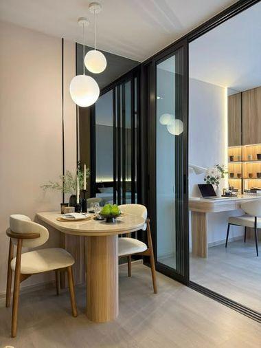 picture 1Bed | 1Bath | BTS On Nut | 31sqm | THB 22,000/mo | Fl.24 — Aspire Onnut Station Bangkok - 1/2