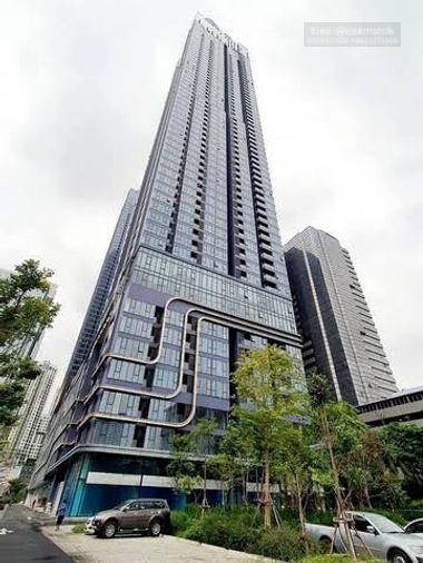รูป 3 ห้องนอน | 2 ห้องน้ำ | MRT Phra Ram 9 | 110 ตร.ม. | 100,000 บาท/เดือน | ชั้น 7 — One 9 Five Asoke - Rama 9 กรุงเทพฯ - รูปที่ 4/10