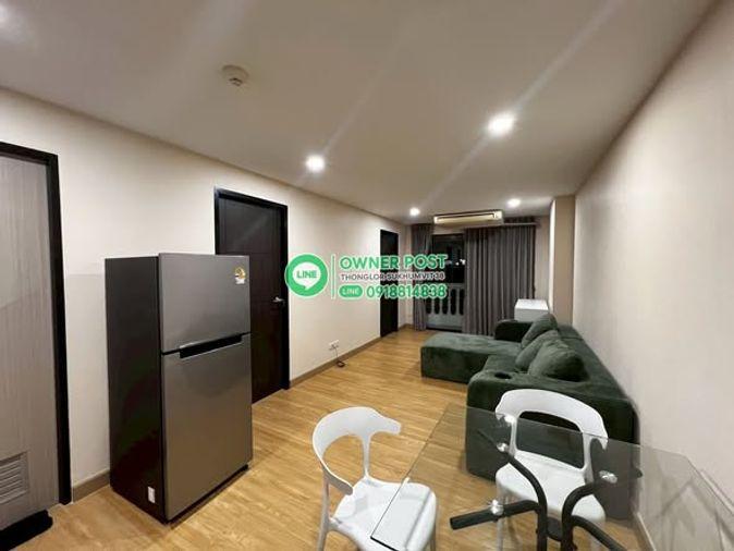 picture 2Bed | 1Bath | BTS Thong Lo | 57sqm | THB 33,000/mo | Fl.8 — 38 Mansion Bangkok - 4/5