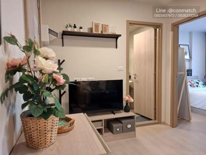 รูป 1 ห้องนอน | 1 ห้องน้ำ | MRT Bang O | 30 ตร.ม. | 13,000 บาท/เดือน | ชั้น 4 — Dcondo Calm Ramkhamhaeng กรุงเทพฯ - รูปที่ 4/5