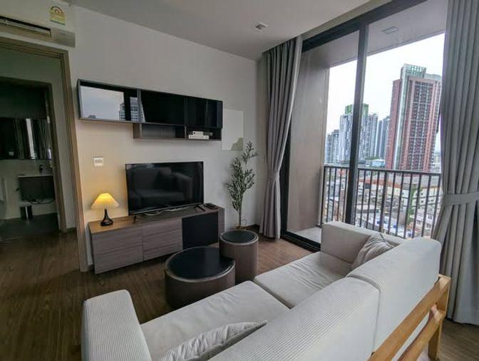 รูป 1 ห้องนอน | 1 ห้องน้ำ | BTS Phra Khanong | 45 ตร.ม. | 27,000 บาท/เดือน | ชั้น 12 — The Line Sukhumvit 71 กรุงเทพฯ - รูปที่ 4/5
