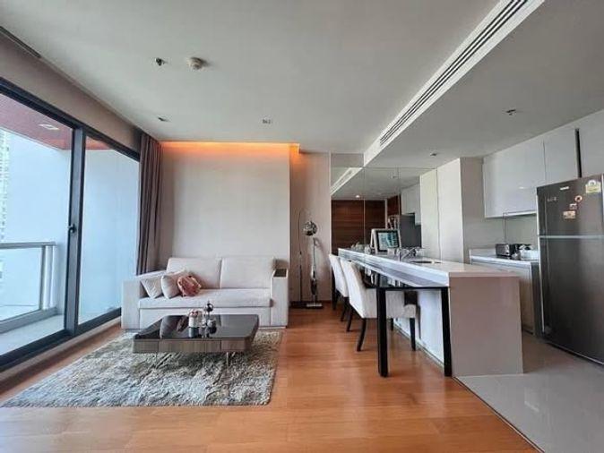 รูป 1 ห้องนอน | 1 ห้องน้ำ | BTS Chong Nonsi | 55 ตร.ม. | 38,000 บาท/เดือน | ชั้น 18 — The Address Sathorn กรุงเทพฯ - รูปที่ 1/1