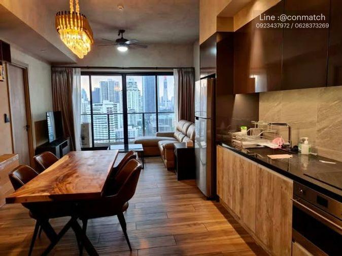 picture 2Bed | 2Bath | MRT Phetchaburi | 87sqm | THB 60,000/mo | Fl.19 — The Lofts Asoke Bangkok - 3/5