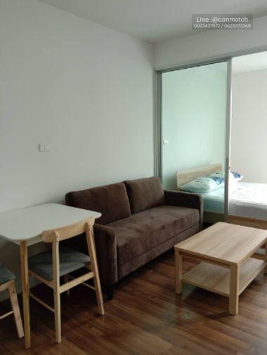 รูป 1 ห้องนอน | 1 ห้องน้ำ | MRT Sai Ma | 32 ตร.ม. | 10,000 บาท/เดือน | ชั้น 5 — A Space Me Rattanathibet กรุงเทพฯ - รูปที่ 8/10