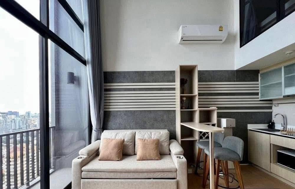 picture 1Bed | 1Bath | BTS Ekkamai | 43sqm | THB 36,000/mo | Fl.29 — Maru Ekkamai 2 Bangkok - 9/10