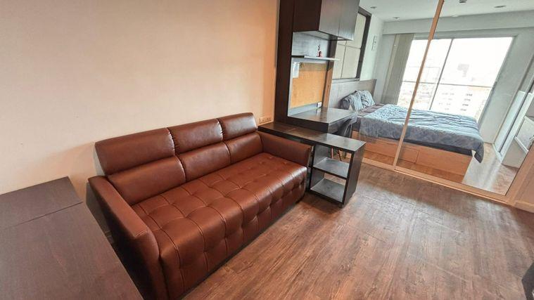 รูป 1 ห้องนอน | 1 ห้องน้ำ | MRT Phra Ram 9 | 38 ตร.ม. | 16,000 บาท/เดือน | ชั้น 23 — Lumpini Place Rama 9-Ratchada กรุงเทพฯ - รูปที่ 8/10
