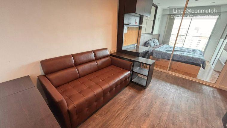 รูป 1 ห้องนอน | 1 ห้องน้ำ | MRT Phra Ram 9 | 38 ตร.ม. | 16,000 บาท/เดือน | ชั้น 23 — Lumpini Place Rama 9-Ratchada กรุงเทพฯ - รูปที่ 8/10