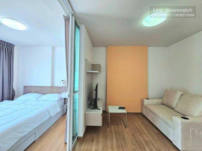 รูป 1 ห้องนอน | 1 ห้องน้ำ | ARL Ramkhamhaeng | 29 ตร.ม. | 10,000 บาท/เดือน | ชั้น 7 — Dcondo Ramkhamhaeng กรุงเทพฯ - รูปที่ 6/8