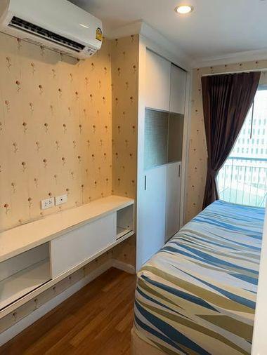 รูป 1 ห้องนอน | 1 ห้องน้ำ | MRT Phra Ram 9 | 37 ตร.ม. | 16,000 บาท/เดือน | ชั้น 7 — Lumpini Place Rama 9 กรุงเทพฯ - รูปที่ 3/5