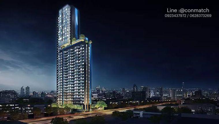 รูป 1 ห้องนอน | 1 ห้องน้ำ | MRT Phra Ram 9 | 28 ตร.ม. | 20,000 บาท/เดือน | ชั้น 4 — The Line Asoke - Ratchada กรุงเทพฯ - รูปที่ 1/10