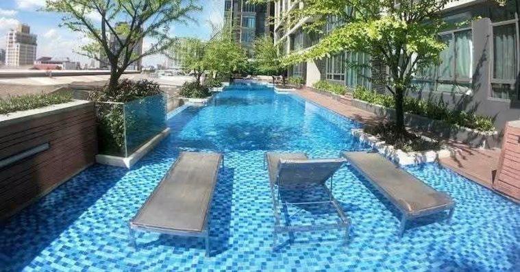 รูป 1 ห้องนอน | 1 ห้องน้ำ | BTS Udom Suk | 27 ตร.ม. | 12,000 บาท/เดือน | ชั้น 15 — Ideo Blucove Sukhumvit กรุงเทพฯ - รูปที่ 2/2