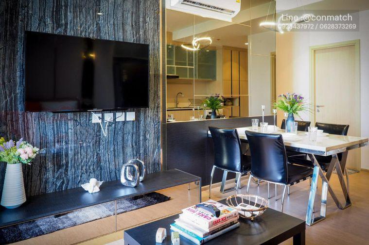 รูป 2 ห้องนอน | 2 ห้องน้ำ | BTS Ekkamai | 55 ตร.ม. | 47,000 บาท/เดือน | ชั้น 15 — Maru Ekamai 2 Pet Friendly กรุงเทพฯ - รูปที่ 2/10