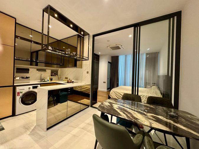 รูป 1 ห้องนอน | 1 ห้องน้ำ | BTS Chong Nonsi | 44 ตร.ม. | 52,000 บาท/เดือน | ชั้น 17 — Supalai Icon Sathorn กรุงเทพฯ - รูปที่ 1/6