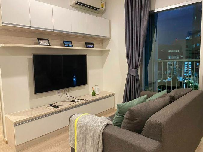 picture 2Bed | 2Bath | MRT Phra Ram 9 | 54sqm | THB 28,000/mo | Fl.8 — Noble Revolve Ratchada Bangkok - 6/9