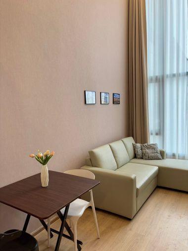 รูป 1 ห้องนอน | 1 ห้องน้ำ | MRT Queen Sirikit National Convention Centre | 40 ตร.ม. | 29,000 บาท/เดือน | ชั้น 33 — Life Rama 4 - Asoke กรุงเทพฯ - รูปที่ 4/10