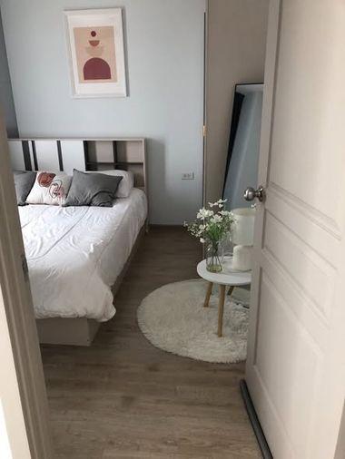 รูป 1 ห้องนอน | 1 ห้องน้ำ | MRT Bang Kraso | 32 ตร.ม. | 9,000 บาท/เดือน | ชั้น 10 — Rich Park @ Chao Phraya กรุงเทพฯ - รูปที่ 1/2