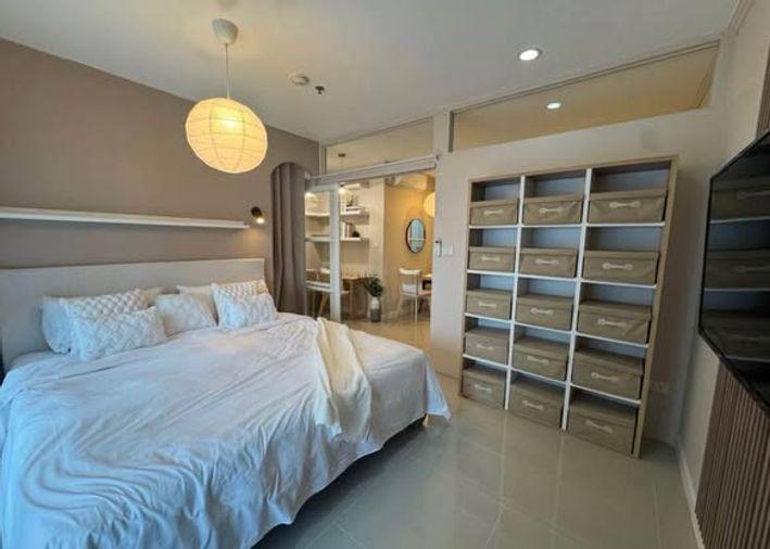 รูป 1 ห้องนอน | 1 ห้องน้ำ | BTS Asok | 45 ตร.ม. | 24,000 บาท/เดือน | ชั้น 15 — GRAND PARK VIEW ASOK กรุงเทพฯ - รูปที่ 1/1