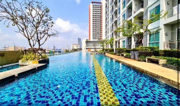 รูป 1 ห้องนอน | 1 ห้องน้ำ | BTS Surasak | 50 ตร.ม. | 18,000 บาท/เดือน | ชั้น 20 — Supalai Lite Sathorn - Charoenrat กรุงเทพฯ - รูปที่ 3/10