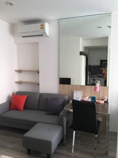 รูป 1 ห้องนอน | 1 ห้องน้ำ | BTS Asok | 25 ตร.ม. | 18,000 บาท/เดือน | ชั้น 16 — Ideo Mobi Asoke กรุงเทพฯ - รูปที่ 1/10
