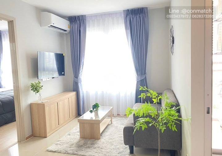 รูป 1 ห้องนอน | 1 ห้องน้ำ | MRT Phra Nang Klao Bridge | 32 ตร.ม. | 12,000 บาท/เดือน | ชั้น 33 — Rich Park @ Chao Phraya กรุงเทพฯ - รูปที่ 2/8