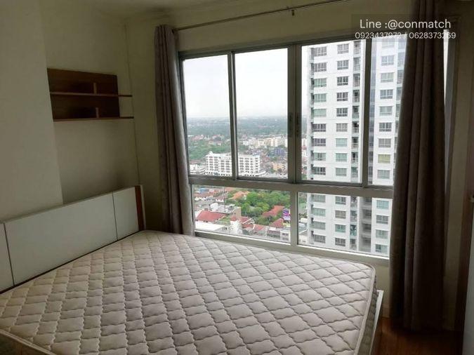 รูป 1 ห้องนอน | 1 ห้องน้ำ | MRT Huai Khwang | 25 ตร.ม. | 6,000 บาท/เดือน | ชั้น 28 — Lumpini Ville Chaengwattana-Pakkret กรุงเทพฯ - รูปที่ 1/10