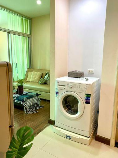 รูป 1 ห้องนอน | 1 ห้องน้ำ | BTS Surasak | 35 ตร.ม. | 11,000 บาท/เดือน | ชั้น 8 — Supalai Lite Sathorn - Charoenrat กรุงเทพฯ - รูปที่ 4/6