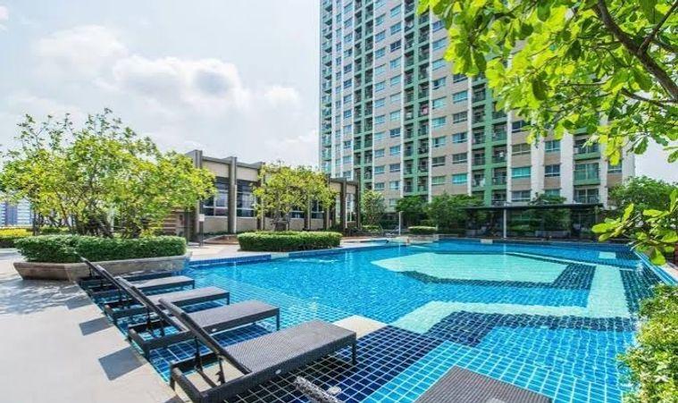 รูป 1 ห้องนอน | 1 ห้องน้ำ | MRT Phra Ram 9 | 26 ตร.ม. | 11,000 บาท/เดือน | ชั้น 24 — Lumpini Park Rama 9 - Ratchada กรุงเทพฯ - รูปที่ 4/10