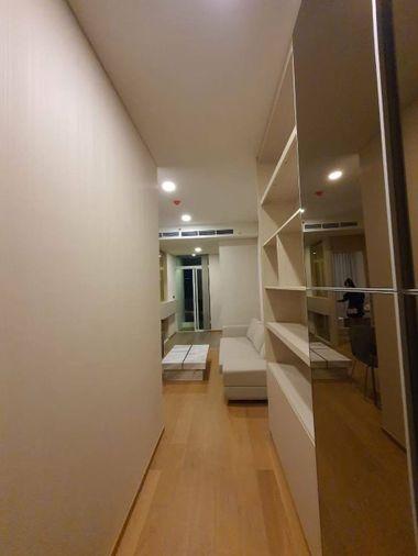 รูป 1 ห้องนอน | 1 ห้องน้ำ | BTS Ekkamai | 37 ตร.ม. | 30,000 บาท/เดือน | ชั้น 19 — Siamese Exclusive Sukhumvit 42 กรุงเทพฯ - รูปที่ 5/9