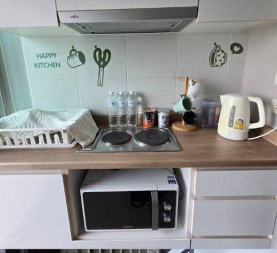 รูป 1 ห้องนอน | 1 ห้องน้ำ | MRT Sutthisan | 32 ตร.ม. | 11,000 บาท/เดือน | ชั้น 11 — U Delight At Huamak Station กรุงเทพฯ - รูปที่ 2/10