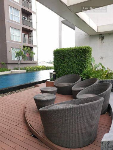 รูป 1 ห้องนอน | 1 ห้องน้ำ | Yaek Nonthaburi 1 | 30 ตร.ม. | 7,000 บาท/เดือน | ชั้น 5 — Aspire Rattanatibet 1 กรุงเทพฯ - รูปที่ 4/10