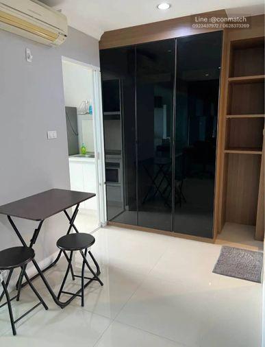 รูป 1 ห้องนอน | 1 ห้องน้ำ | MRT Phra Ram 9 | 37 ตร.ม. | 16,000 บาท/เดือน | ชั้น 27 — Lumpini Place Rama 9 - Ratchada กรุงเทพฯ - รูปที่ 9/10