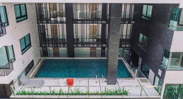 รูป 1 ห้องนอน | 1 ห้องน้ำ | MRT Lat Pla Khao | 23 ตร.ม. | 7,000 บาท/เดือน | ชั้น 8 — H2 Stone Condo Ramintra กรุงเทพฯ - รูปที่ 3/7