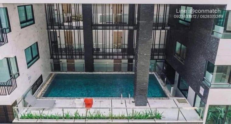 รูป 1 ห้องนอน | 1 ห้องน้ำ | MRT Lat Pla Khao | 23 ตร.ม. | 7,000 บาท/เดือน | ชั้น 8 — H2 Stone Condo Ramintra กรุงเทพฯ - รูปที่ 3/7
