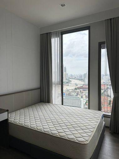 รูป 1 ห้องนอน | 1 ห้องน้ำ | BTS Saphan Taksin | 37 ตร.ม. | 27,000 บาท/เดือน | ชั้น 33 — Rhythm Charoenkrung Pavilion กรุงเทพฯ - รูปที่ 8/10
