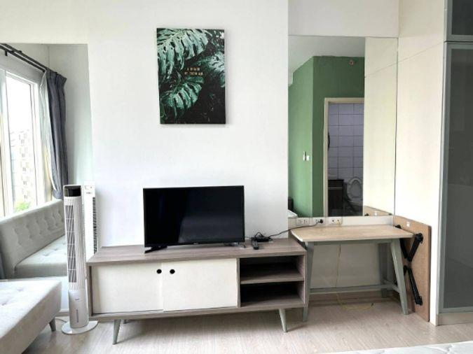 รูป 1 ห้องนอน | 1 ห้องน้ำ | MRT Huai Khwang | 25 ตร.ม. | 11,000 บาท/เดือน | ชั้น 4 — Chapter One Eco Ratchada - Huaikwang กรุงเทพฯ - รูปที่ 9/10