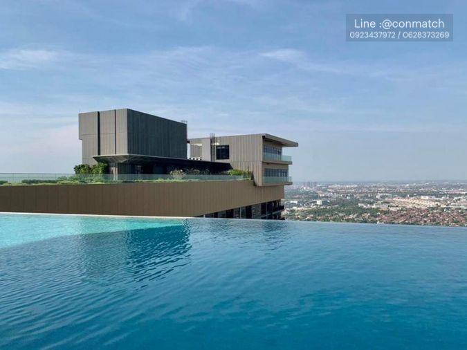 รูป 2 ห้องนอน | 2 ห้องน้ำ | MRT Phra Nang Klao Bridge | 51 ตร.ม. | 25,000 บาท/เดือน | ชั้น 18 — The Politan Rive กรุงเทพฯ - รูปที่ 6/10