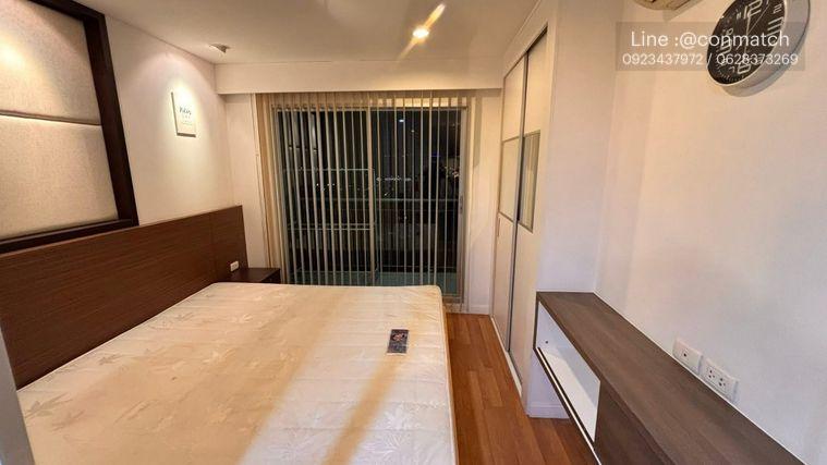 รูป 1 ห้องนอน | 1 ห้องน้ำ | MRT Phra Ram 9 | 38 ตร.ม. | 16,000 บาท/เดือน | ชั้น 23 — Lumpini Place Rama 9-Ratchada กรุงเทพฯ - รูปที่ 1/10