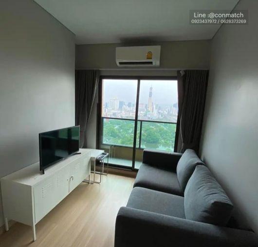 picture 1Bed | 1Bath | BTS Nana | 28sqm | THB 16,000/mo | Fl.26 — Lumpini Suite Bangkok - 1/5