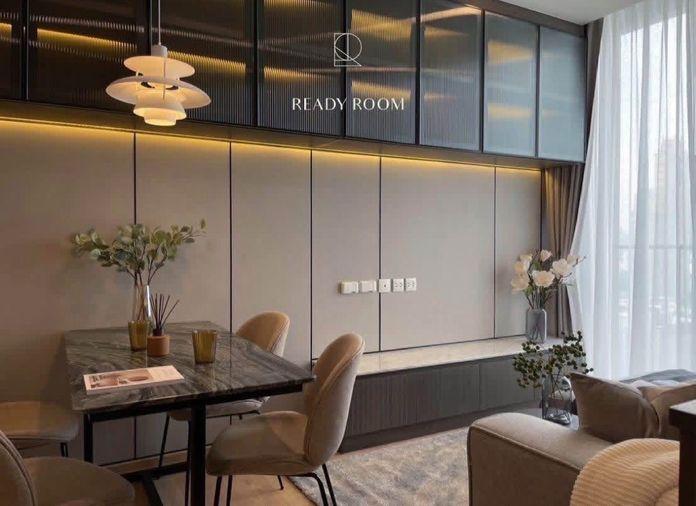 รูป 1 ห้องนอน | 1 ห้องน้ำ | BTS Phrom Phong | 43 ตร.ม. | 40,000 บาท/เดือน | ชั้น 18 — Noble Around Sukhumvit 33 กรุงเทพฯ - รูปที่ 1/4